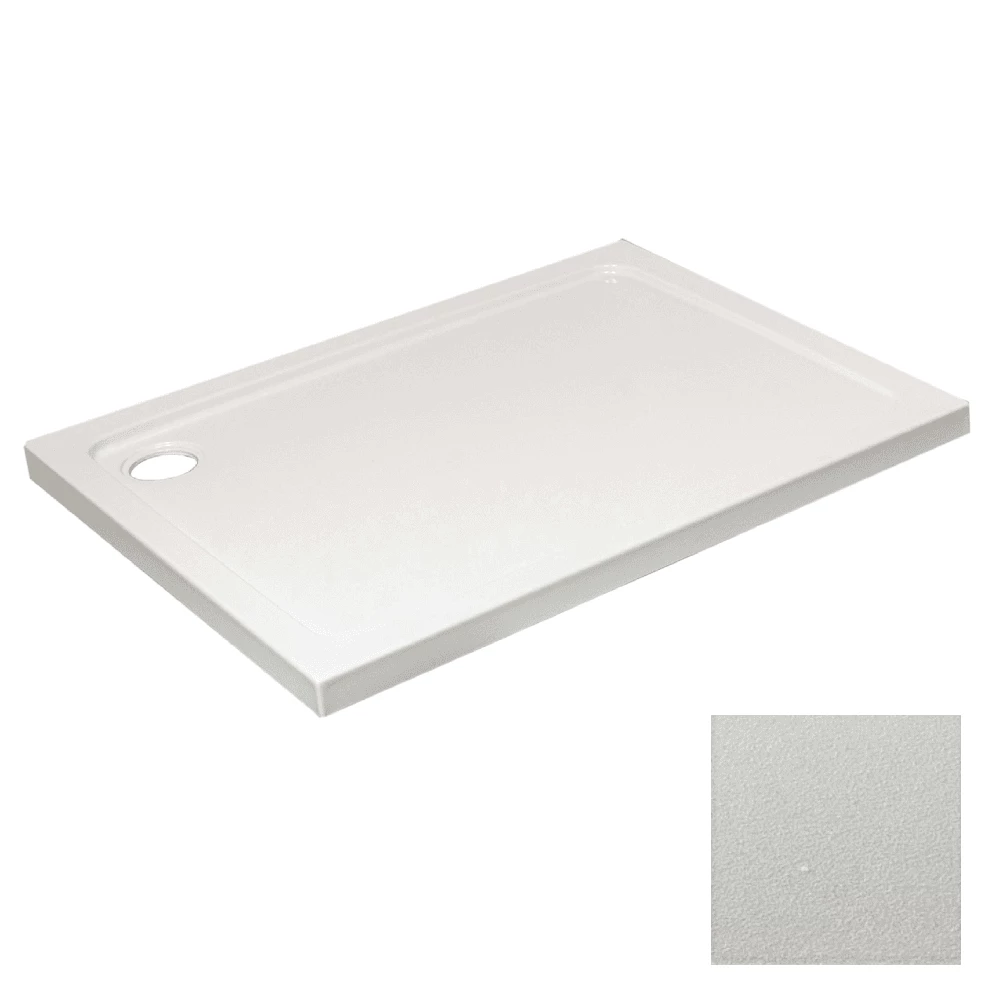 Kartell 1100mm X 900mm Anti Slip Rectangular Low Profile Shower Tray