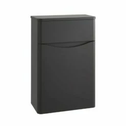 Kartell Arc 500mm Back To Wall WC Unit Matt Graphite
