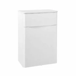 Kartell Arc 500mm Back To Wall WC Unit White Gloss