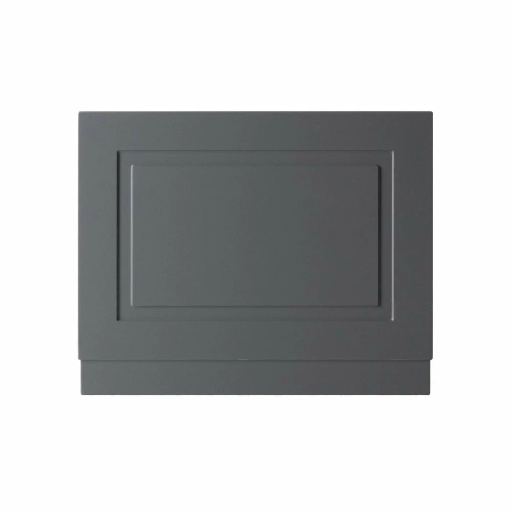 Kartell Astley 700mm Traditional Matt Grey 2-Piece Bath End Panel