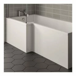 Kartell Elite 1800mm L Shaped Shower Bath Front Panel