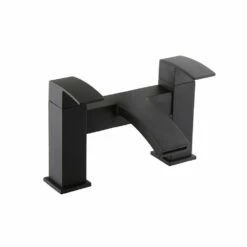 Kartell Fiuto Nero Matt Black Bath Filler Tap