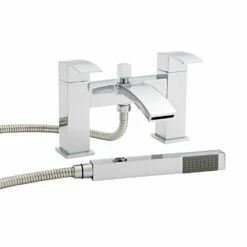 Kartell Flair Bath Shower Mixer Tap Polished Chrome