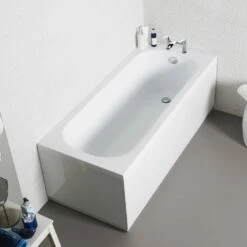 Kartell G4K 1400 X 700mm Single Ended Acrylic Bath