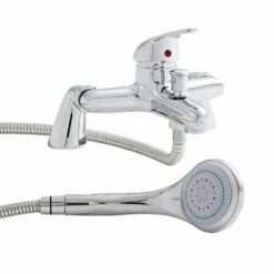 Kartell G4K Bath Shower Mixer Tap Polished Chrome
