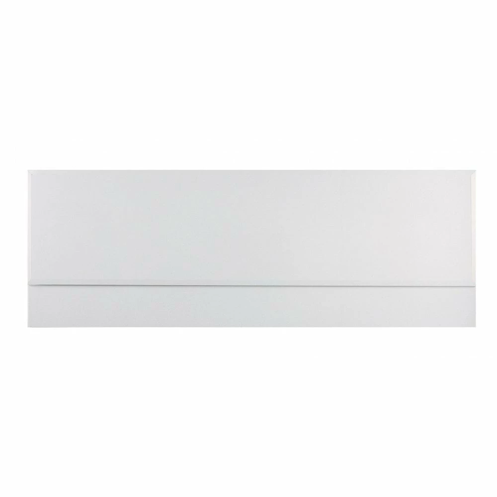 Kartell Gloss White 1800mm Mouldwood 2-Piece Bath Front Panel