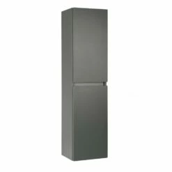 Kartell Kore 300mm X 1200mm Wall Mounted Tall Storage Unit Matt Dark Grey