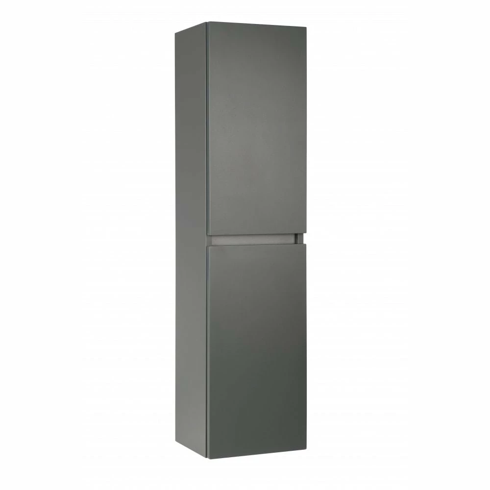 Kartell Kore 300mm X 1200mm Wall Mounted Tall Storage Unit Matt Dark Grey