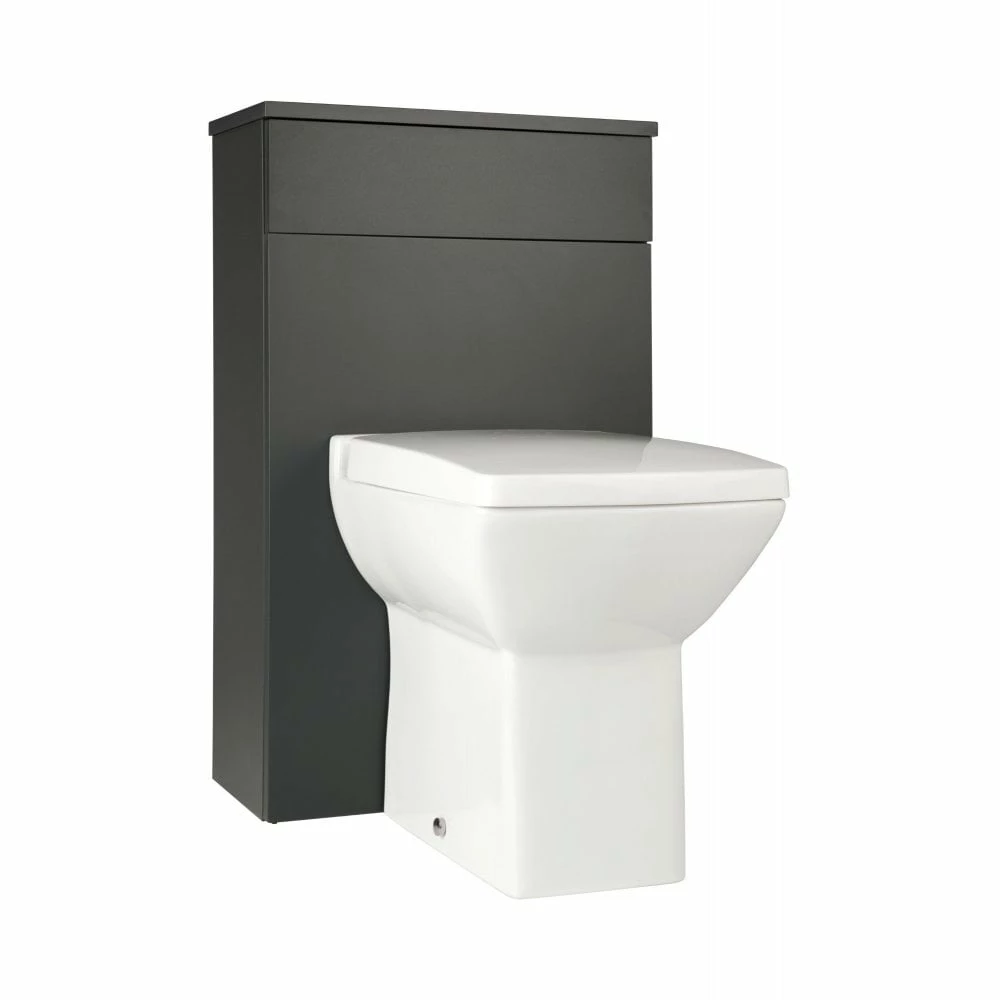 Kartell Kore 500mm WC Toilet Unit Matt Dark Grey