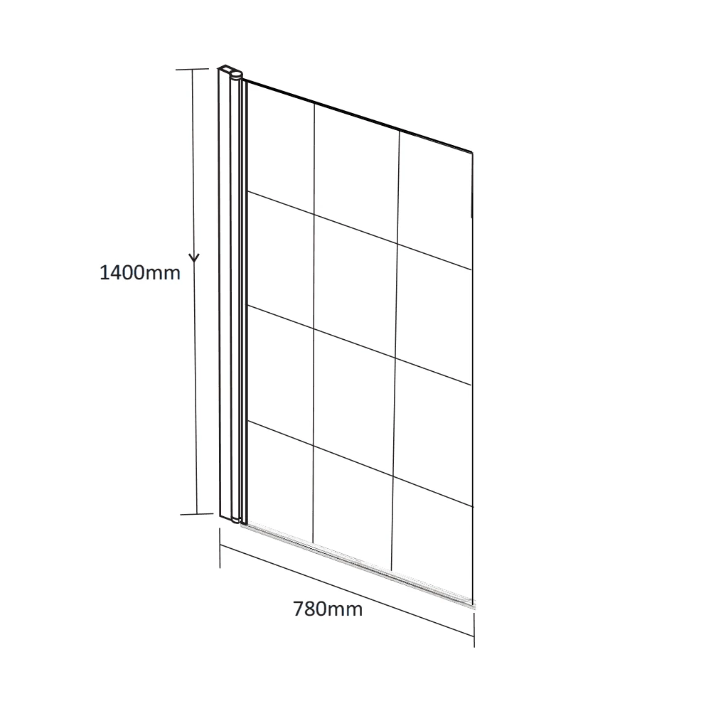 Kartell Kritt Bath Screen - Image 2
