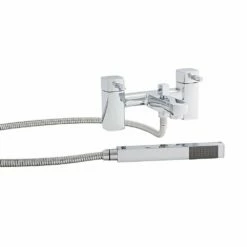Kartell Mode Bath Shower Mixer Tap Polished Chrome