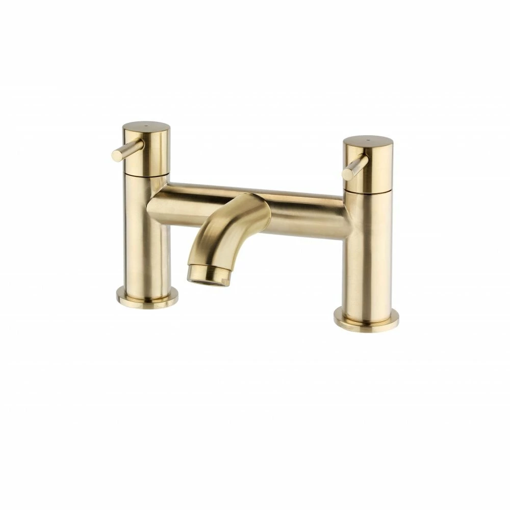 Kartell Ottone Bath Filler Brushed Brass