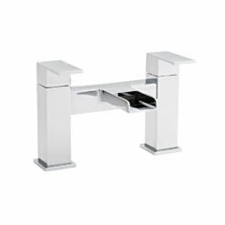 Kartell Phase Waterfall Bath Filler Tap Polished Chrome