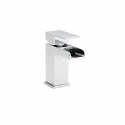 Kartell Phase Waterfall Mini Mono Basin Mixer Tap & Click Waste Polished Chrome