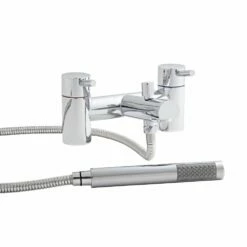 Kartell Plan Bath Shower Mixer Tap Polished Chrome