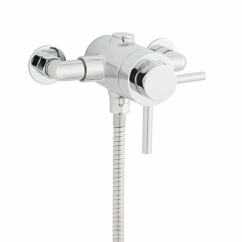 Kartell Plan Exposed Thermostatic Shower Valve Chrome