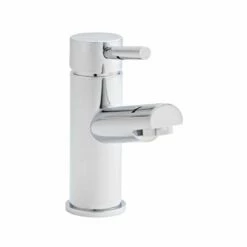 Kartell Plan Mono Basin Mixer Tap & Click Waste Polished Chrome