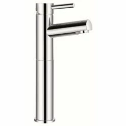 Kartell Plan Tall Mono Basin Mixer Tap Polished Chrome