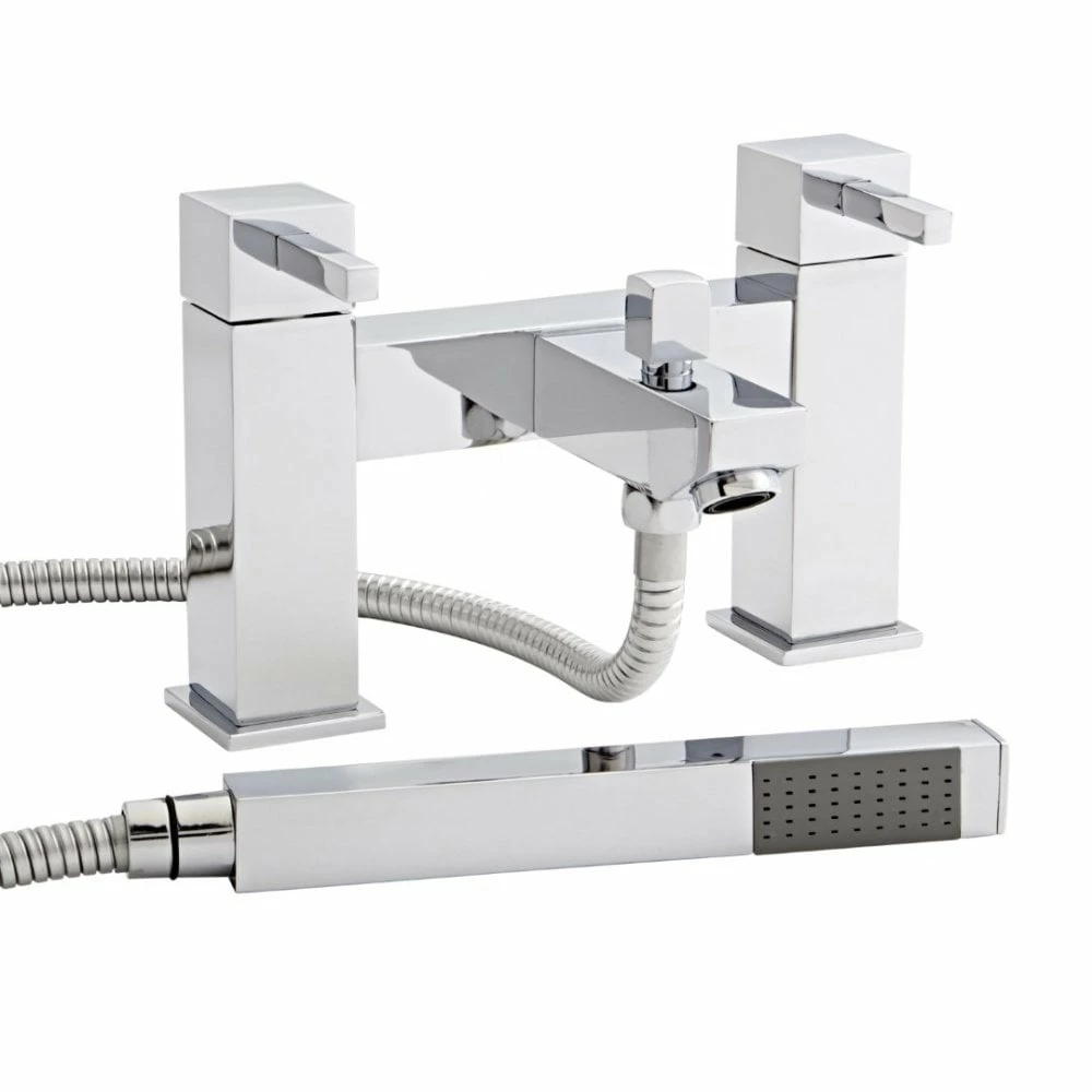 Kartell Pure Bath Shower Mixer Tap Polished Chrome