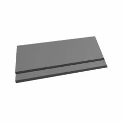 Kartell Purity 700mm 2 Piece Bath End Panel Storm Grey Gloss
