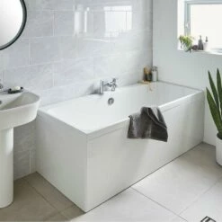 Kartell Refine 1700X700mm Duo Bath With Legs