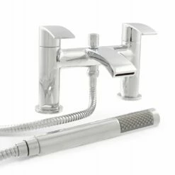 Kartell Status Bath Shower Mixer Tap Polished Chrome