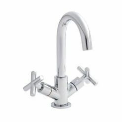 Kartell Times Mono Basin Mixer Tap Polished Chrome