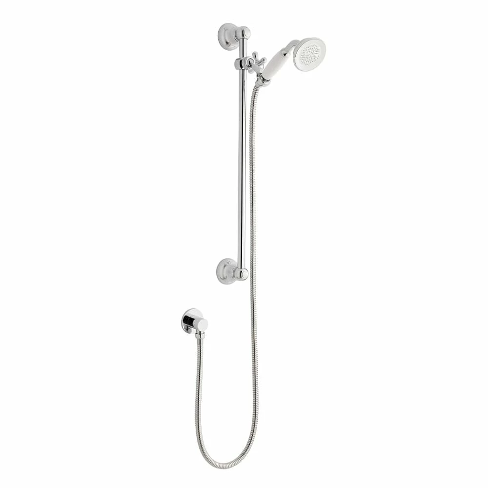 Kartell Traditional Chrome Slide Rail Kit With Handset & Hose