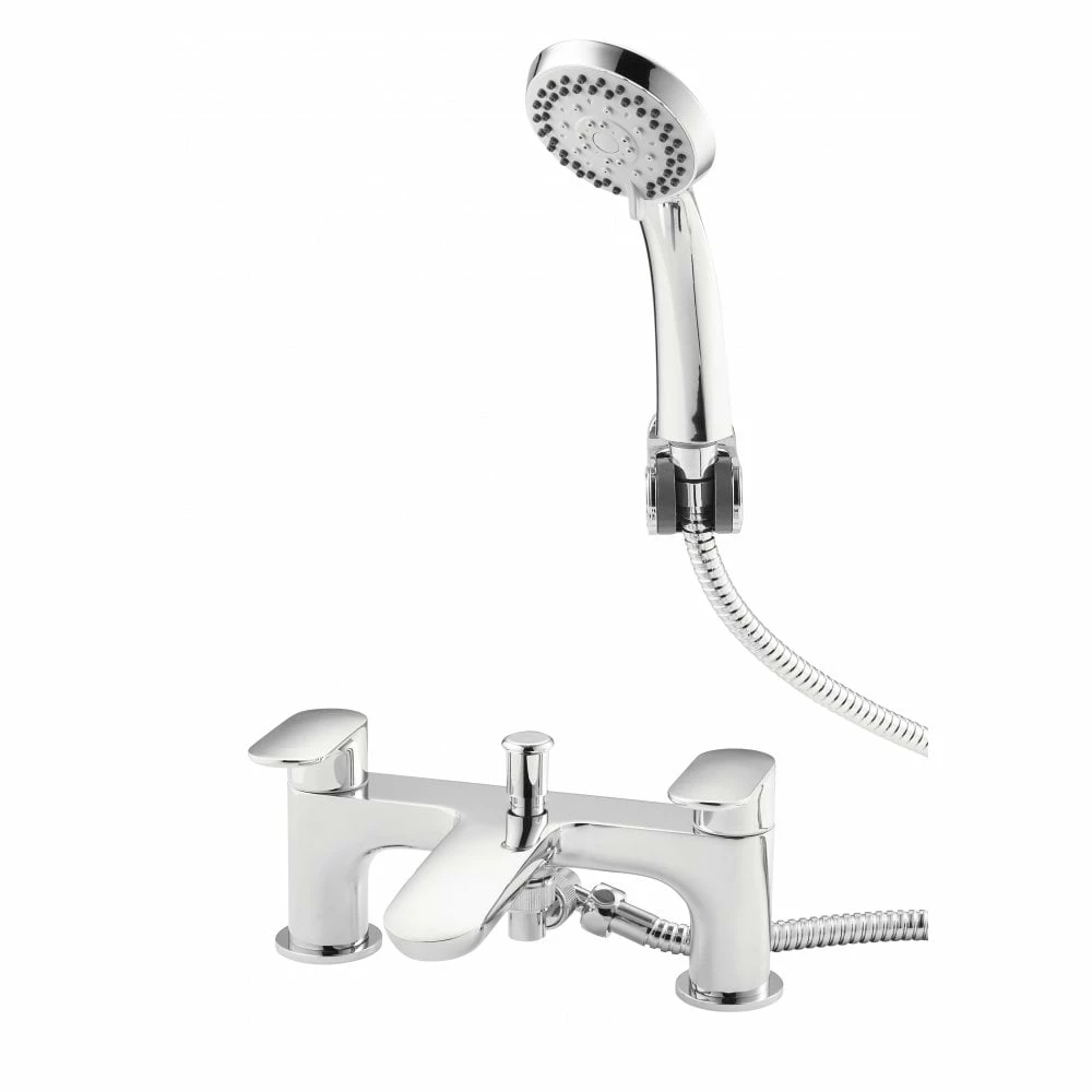 Kartell Verve Bath Shower Mixer Tap Polished Chrome