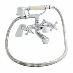 Kartell Victory Bath Shower Mixer Tap Polished Chrome