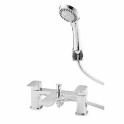 Kartell Visage Bath Shower Mixer Tap Polished Chrome