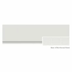 Kartell White 1800mm Sonic Reinforced Front Bath Panel