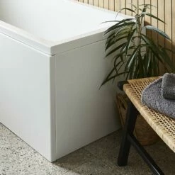 Kartell White 800 X 540mm Ultimate Reinforced Bath End Panel