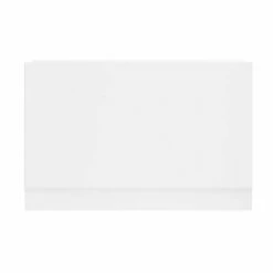Kartell White Gloss 800mm Mouldwood 2-Piece Bath End Panel