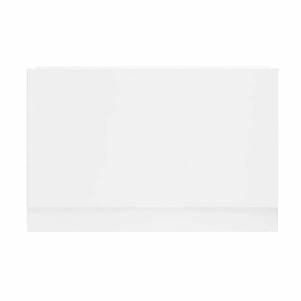 Kartell White Gloss 800mm Mouldwood 2-Piece Bath End Panel